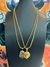 Corrente Cadeado + Pingente - 70cm - Banhado a Ouro 18K na internet