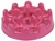 Comedouro lento e funcional PET FIT Pink 27cm, Para Cães e gatos