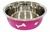 COMEDOURO INOX DECORADO 3D ROSA, 850ml
