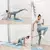 Tornozeleira fitness, ginástica em casa