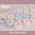 PORTA VELAS SIMPLE DE COLORES - comprar online