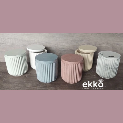 VASOS ESTRIADOS DE COLORES