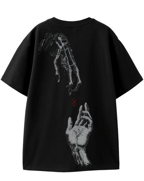 Camiseta Oversized Preta Berserk - comprar online