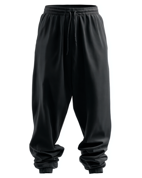 Calça Baggy Balloon Preta - Bad Big Ballon Moletom