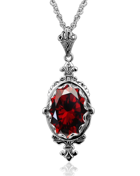 Colar Blood Escarlate em prata esterlina 925