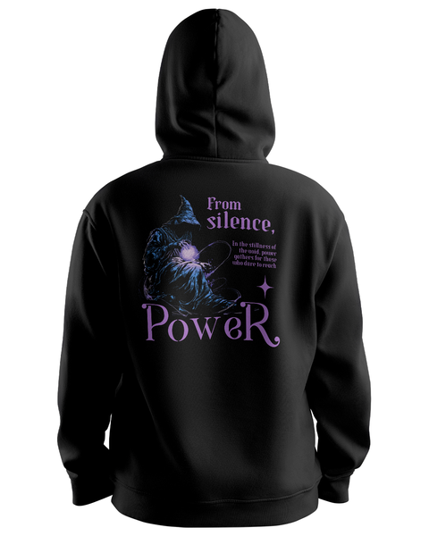 Moletom Preto Canguru Magic Power - comprar online