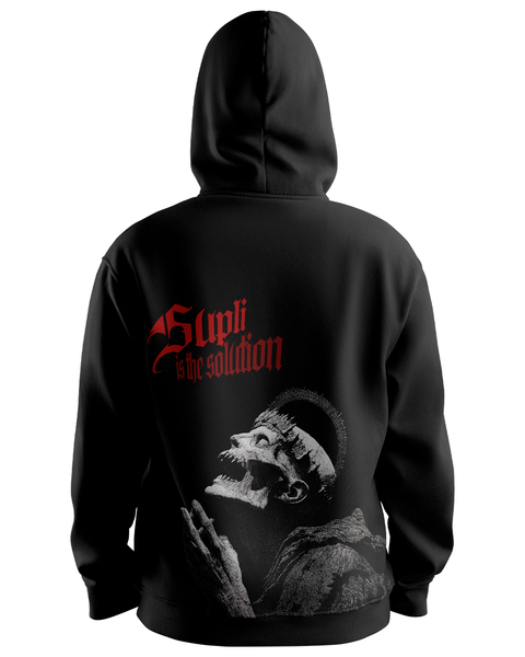 Moletom Preto Canguru Death King - comprar online
