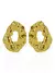 Brinco Plava Oval Martelada - comprar online