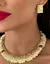 Conjunto Choker texturizado quadrado - comprar online