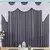 Cortina Emilly P/ Igreja Sala Quarto 3,00 X 2,70 Malha Gel - loja online