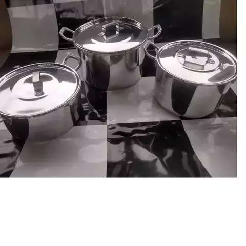 Jogo de panela alumínio 3 peças