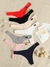 Shein Underwear&Sleepwear Basics 7packs Letter Patch Detail No Show Sexy Thongs - buy online