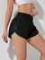 SHEIN Running Shorts esportivo de cintura larga com bainha em forma de golfinho, shorts elástico en internet