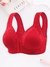 Women Front Closure Wireless Bra, Breathable Soft Seamless Minimize Back Fat Brassiere Lingerie - comprar online