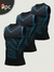 3pcs Men's Athletic Compression Tank Top, Basketball Sports Tight Vest, American-Style Training Base Layer Quick-Drying Stretchy Breathable Sleeveless Shirt - tienda online