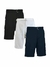 3-Pack Men's Belted Cotton Cargo Shorts - ALLPHA SHOPE