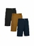 Imagen de 3-Pack Men's Belted Cotton Cargo Shorts