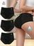 MIOTAN 3pcs Women's Period Panties, Triangle Safety Underwear, Leak-Proof And Comfortable - tienda online