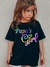 GraphicGems Young Girl Colorful Letter Print Cute Short Sleeve T-Shirt - Allpha Shope