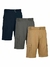Imagen de 3-Pack Men's Belted Cotton Cargo Shorts