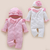 one-year-old baby wears newborn baby clothing romper jumpsuit - tienda online