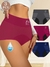 MIOTAN 3pcs Women's Period Panties, Triangle Safety Underwear, Leak-Proof And Comfortable