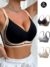 3-Pack Women's Colorblock Seamless Wire-Free Sports Comfortable Push-Up Anti-Sagging Bra on internet