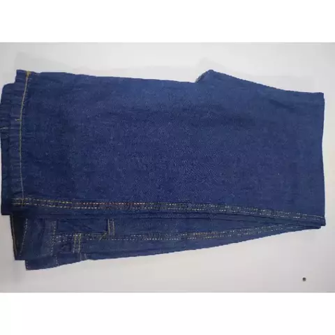 Calça Jeans Masculina Básica para Trabalho Reforçada Azul
