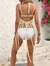 Women's Sequin Stitching Pure Hand Crocheting Suspenders