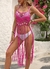 Women's Sequin Stitching Pure Hand Crocheting Suspenders - tienda online