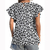 Women's Printed Casual Round Neck Blouse