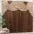CORTINA LÍVIA 4,00m X 2,80m PARA SALA OU QUARTO - ALLPHA SHOPE