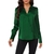 Lady Temperamental Green Silk Button Shirt - ALLPHA SHOPE