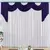 Cortina Emilly P/ Igreja Sala Quarto 3,00 X 2,70 Malha Gel - ALLPHA SHOPE