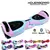 Hoverboard Overboard Skate Elétrico 6,5' Polegadas com Luz LED e Bluetooth Galaxy/Rosa Chiclete - tienda online