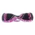 Hoverboard Overboard Skate Elétrico 6,5' Polegadas com Luz LED e Bluetooth Galaxy/Rosa Chiclete - ALLPHA SHOPE