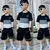 Imagem do Conjunto infantil juvenil de verão, kit bermuda e camisa do dois ao 12 anos