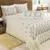 Kit Cobre Leito Colcha Casal Queen Decoração Desejos 07 Peças