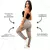 Calça Cargo Femenina Jogger Com Bolso Lateral Bege Com Lycra