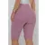 Bermudas Malha Jeans cotton cintura alta com barinha virada na perna comprimento ate o joelho - comprar online