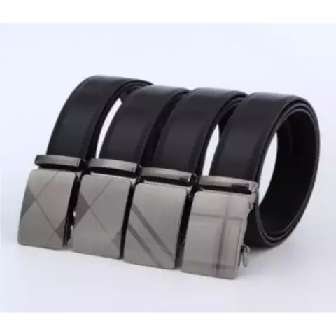 Cinto Social Masculino Couro Sintético Catraca Reforçada Moda Luxo