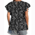 Women's Printed Casual Round Neck Blouse - loja online