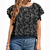 Imagem do Women's Printed Casual Round Neck Blouse