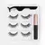 Cílios Magnéticos 3D Mink Cílios Delineador Magnético 3D Lash Curto Cílios - comprar online