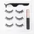 Cílios Magnéticos 3D Mink Cílios Delineador Magnético 3D Lash Curto Cílios - loja online