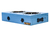 Comedouro Com Patinhas De Madeira E Potes Inox Para Cachorro Azul (LP9512-02) on internet