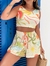 Conjunto Sabrina Patroa Veraneio Tropical (6521) on internet