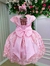 Vestido Marie Realeza Mari Rosa Bebe (VESTMRRLZRSBB) - comprar online