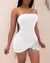 Imagen de Vestido feminino sem mangas borla Split Bodycon, suspensor elegante, curto, mini