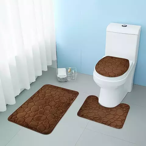 Tapete de piso de pedra absorvente de água, Tapete de banheiro simples, Confort